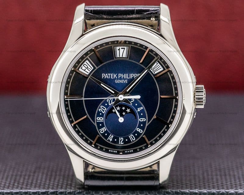 Patek Philippe Annual Calendar Blue Dial 18K White Gold 2020

