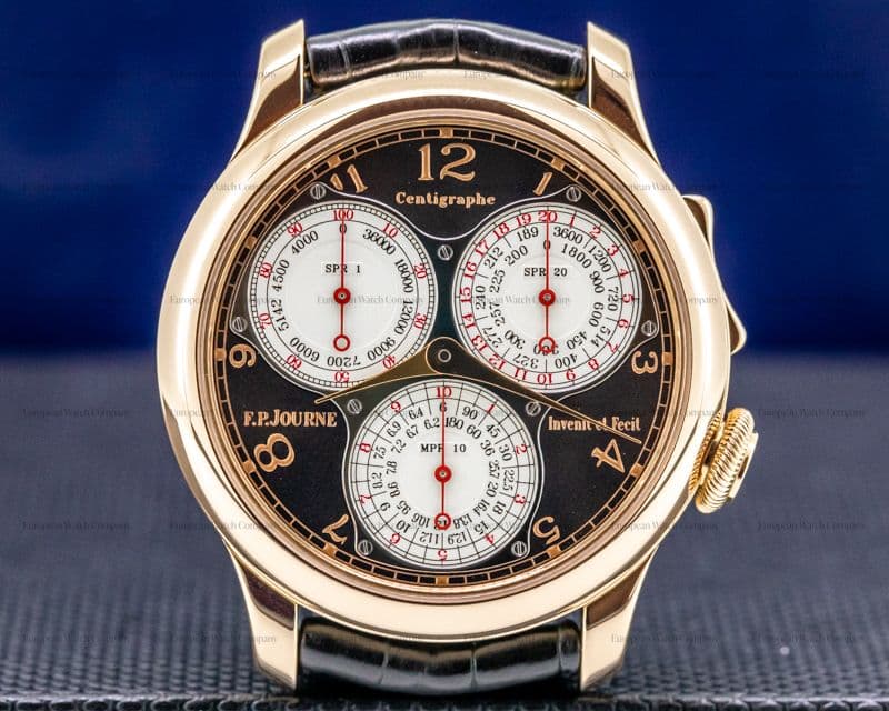 F. P. Journe Centigraphe Souverain BOUTIQUE EDITION 18K Rose Gold / Black Dial