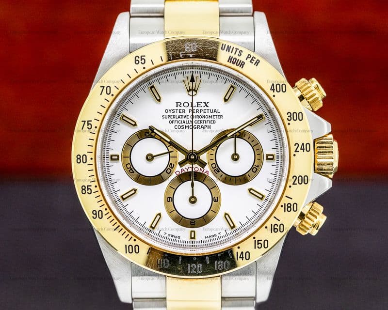 Rolex Zenith Daytona 16523 Cosmograph 18k / SS LIKE NEW FULL SET 
