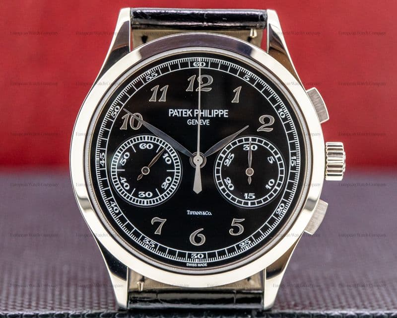 Patek Philippe Chronograph 5170G TIFFANY 18K White Gold Black Dial