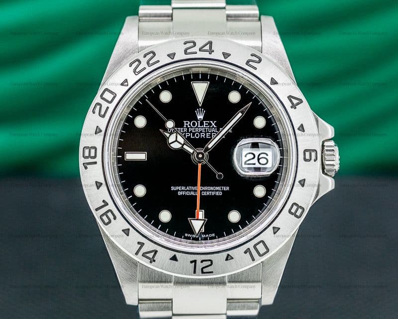 Rolex Explorer II 16570 Black Dial
