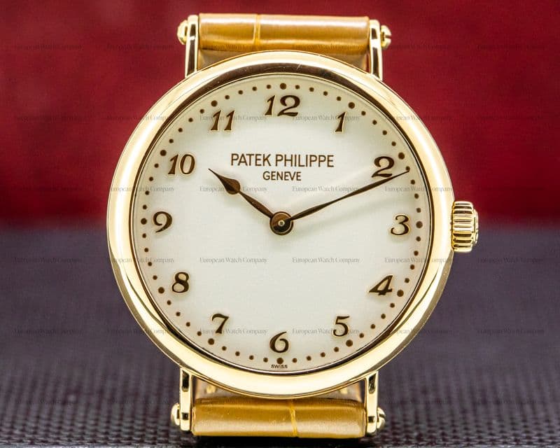 Patek Philippe Ladies Calatrava 7200R 18K Rose Gold 