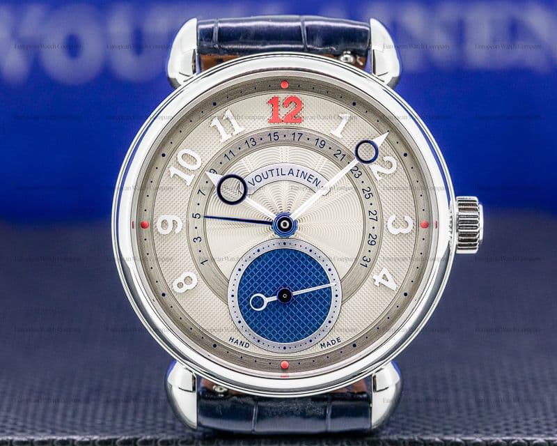 Kari Voutilainen Retrograde Date "UNIQUE PIECE" Steel 39MM UNWORN