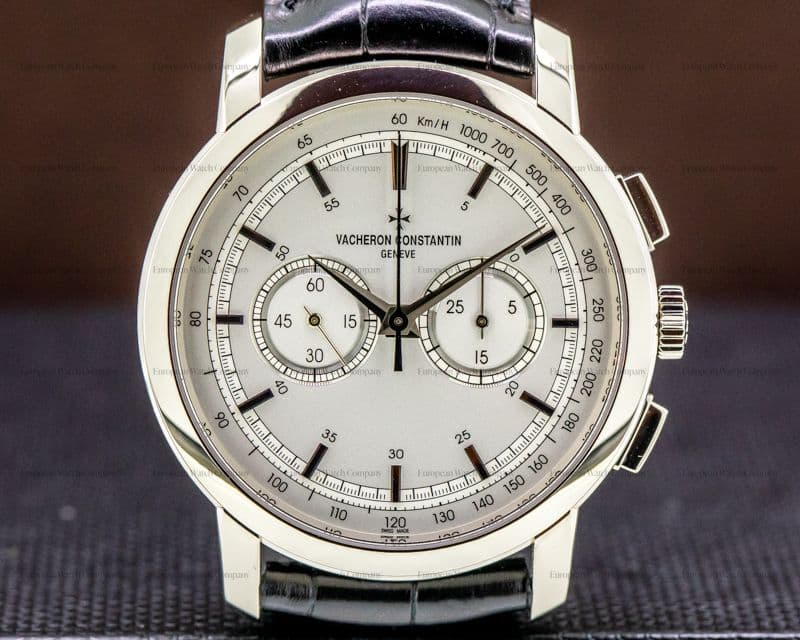 Vacheron Constantin Patrimony Traditionnelle Chronograph 18K White Gold