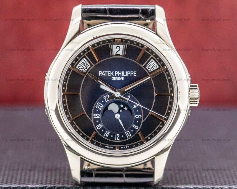 Patek Philippe Annual Calendar Blue Dial 18K White Gold 2020 UNWORN

