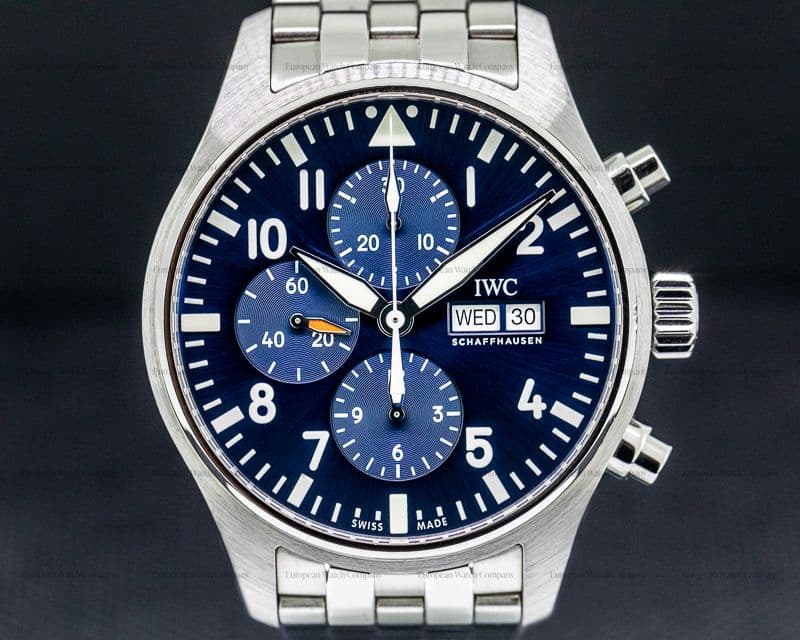 IWC Pilot Chronograph SS Le Petite Prince / Bracelet 