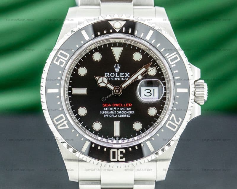 Rolex Sea Dweller 126600 RED 43MM SS 2019