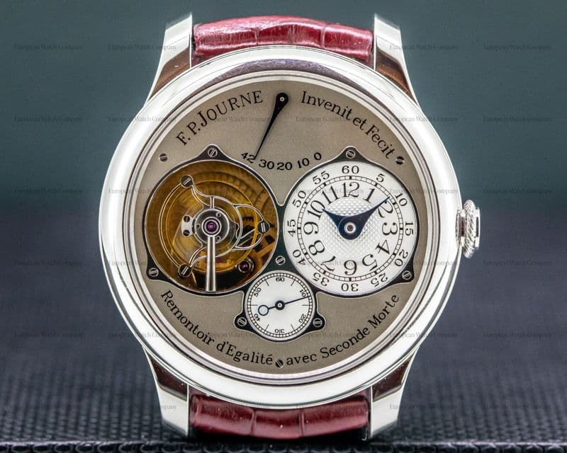 F. P. Journe Tourbillon Souverain Remontoir "Dead Beat Seconds" Platinum 40MM 