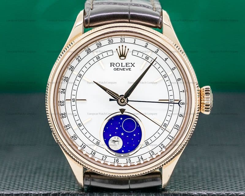 Rolex Rolex 50535 Cellini Moonphase 18K Rose Gold 