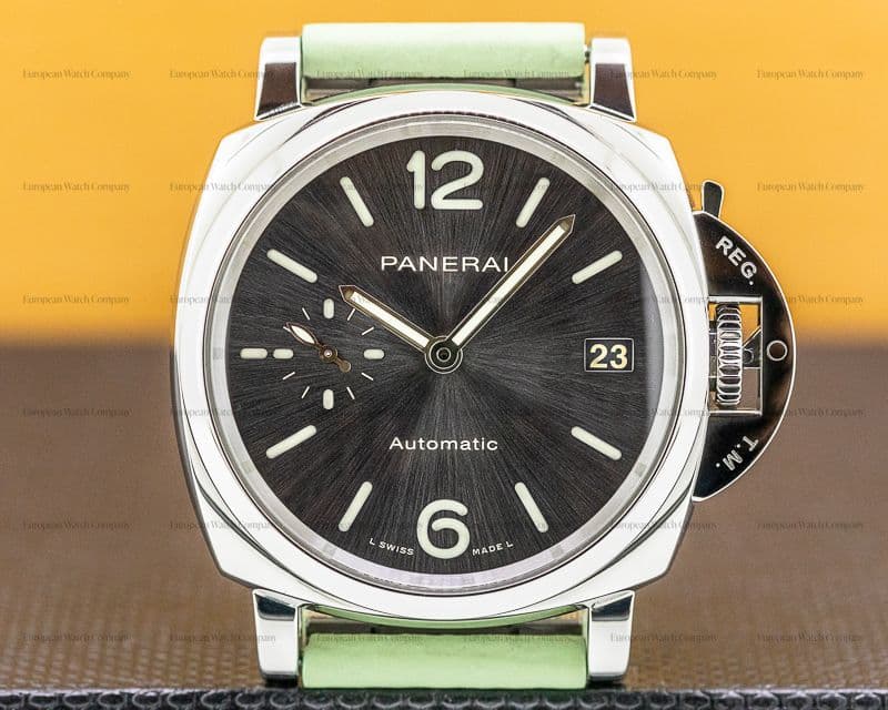 Panerai Luminor Due Automatic Acciaio Grey Dial 38mm