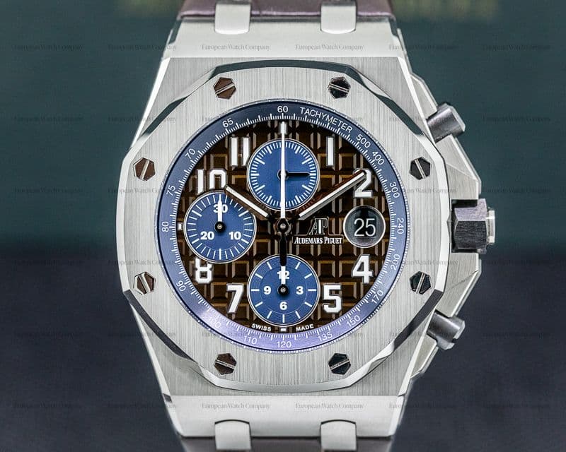 Audemars Piguet Royal Oak 26470ST Offshore Brown Tobacco Dial SS 
