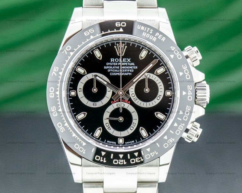 Rolex Daytona Ceramic Bezel SS / Black Dial 2020