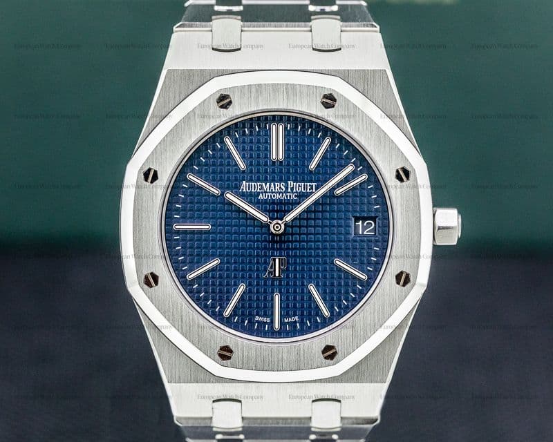 Audemars Piguet Royal Oak Extra Thin Blue Dial SS 15202ST 