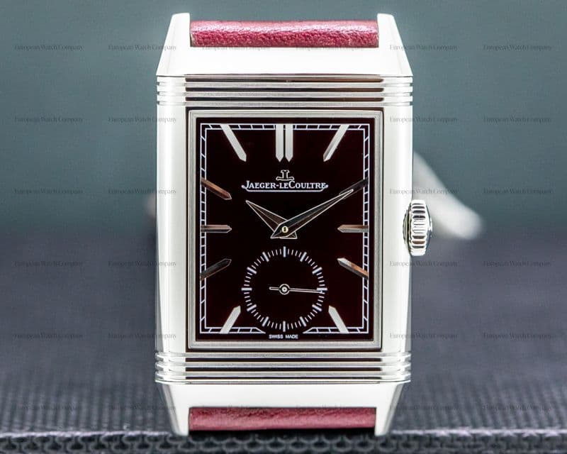 Jaeger LeCoultre Reverso Tribute Small Seconds Burgundy 2020 UNWORN