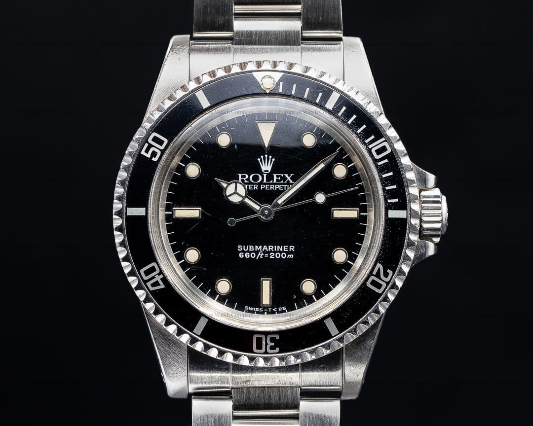 Rolex Gloss Dial 5513 Submariner c. 1987 COMPLETE SET