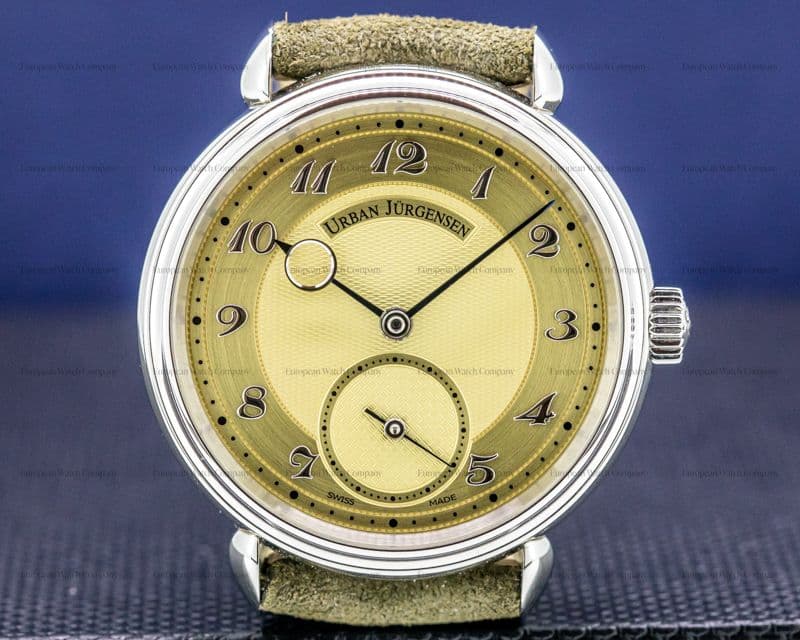 Urban Jürgensen 1140L Stainless Steel Champagne Dial / Breguet Numerals LIMITED