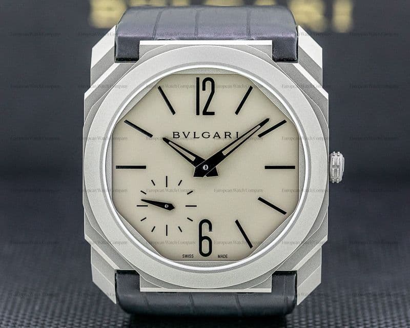 Bulgari Octo Finissimo Titanium Extra Thin Grey /  40mm UNWORN