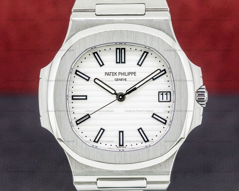 Patek Philippe Jumbo Nautilus White Dial SS 2019
