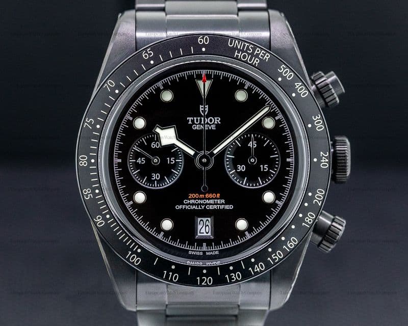 Tudor Tudor Heritage Black Bay Chronograph Dark LIMITED