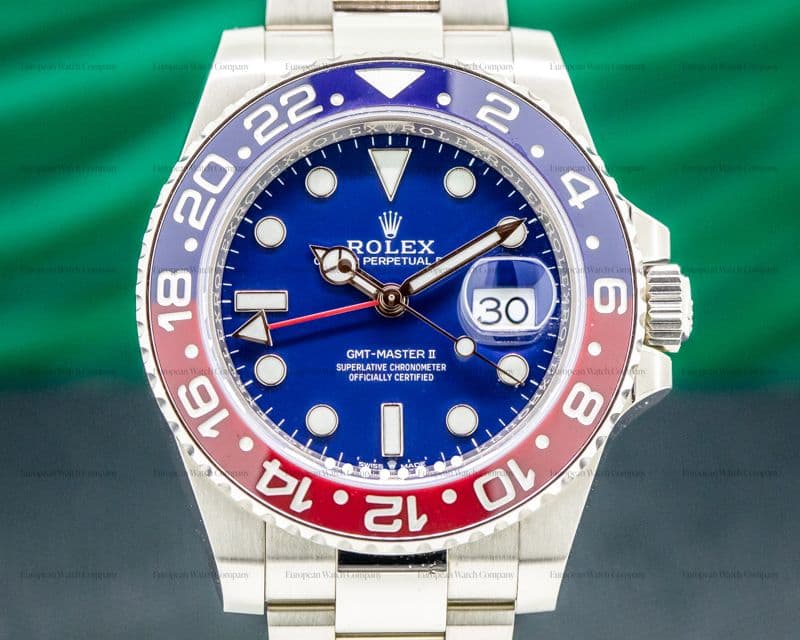 Rolex GMT Master II 126719 Ceramic "Pepsi" 18k Blue Dial 2019