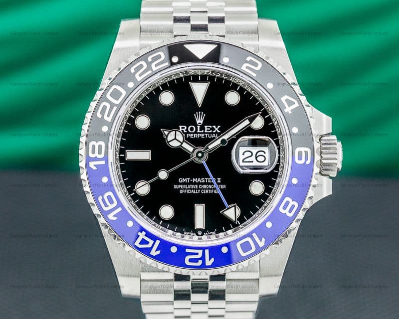 Rolex GMT Master II 126710 Ceramic "Batman" SS / Jubilee UNWORN