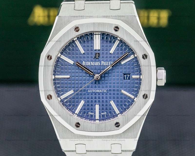 Audemars Piguet Royal Oak "BOUTIQUE ONLY" Blue Dial SS 