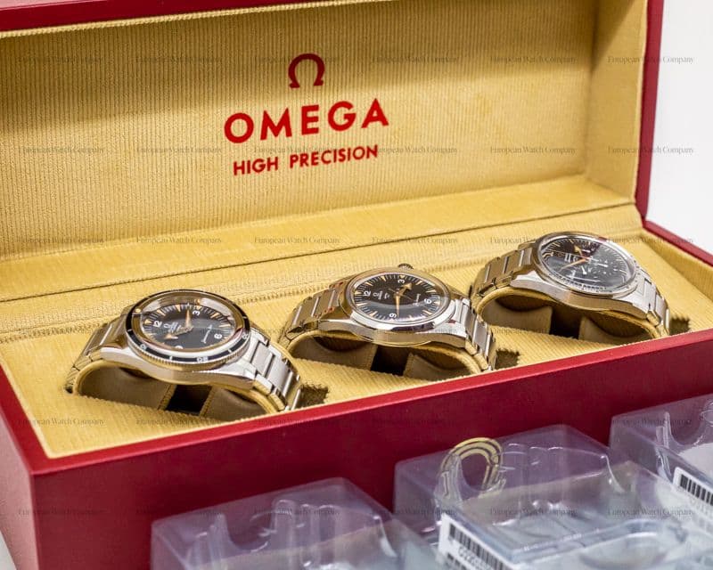 Omega 1957 Trilogy Set Limited Edition 3 Watch Set FULL SET 