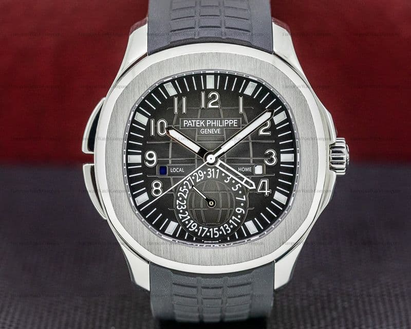 Patek Philippe Aquanaut 5164A Travel Time SS / Rubber 