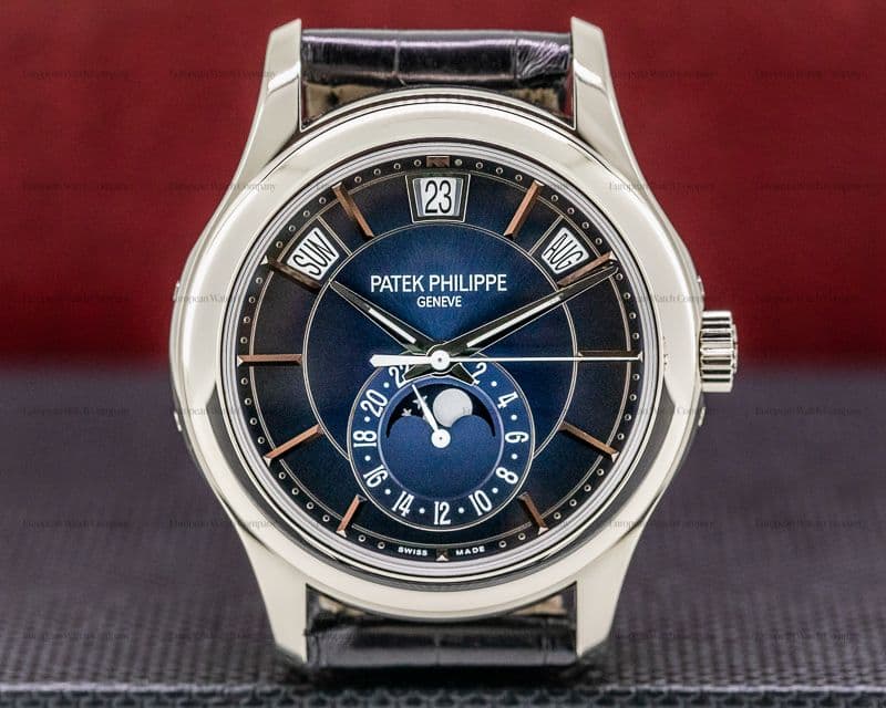 Patek Philippe Annual Calendar 5205G Blue Dial 18K White Gold 2019

