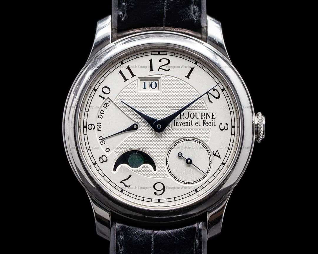 F. P. Journe Octa Automatique Lune Platinum 40MM FPJ SERVICED FULL SET 