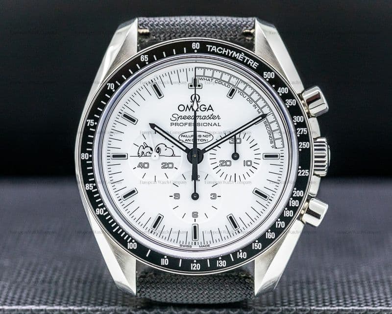 Omega Speedmaster Professional Apollo XIII Silver Snoopy Award SS LIMITED 