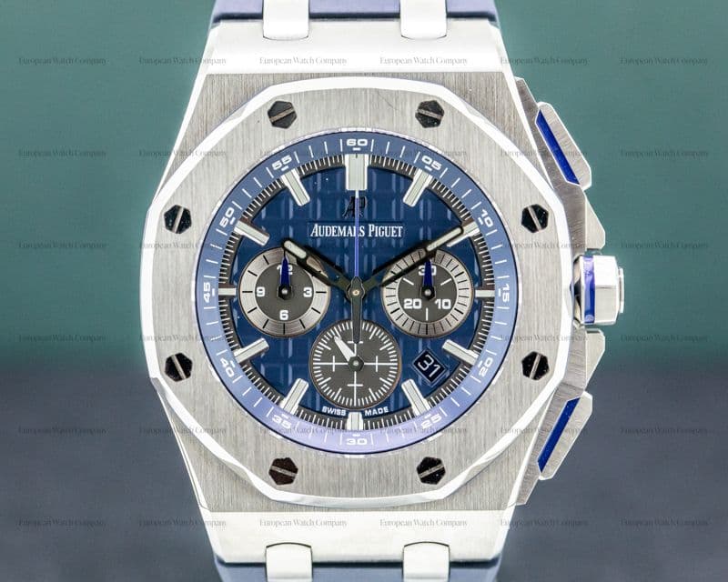 Audemars Piguet Royal Oak Offshore 26480TI Blue Dial 42mm Titanium