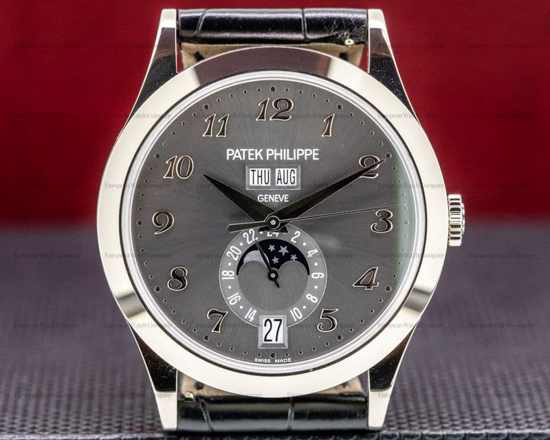 Patek Philippe Annual Calendar Anthracite Dial 18K White Gold 2020
