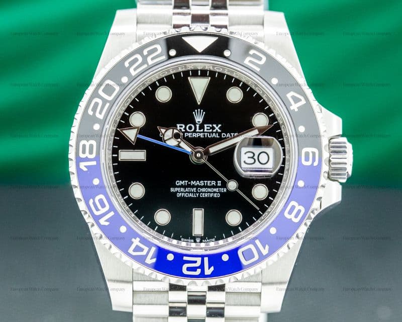 Rolex GMT Master II 126710 Ceramic "Batman" SS / Jubilee 2020  UNWORN