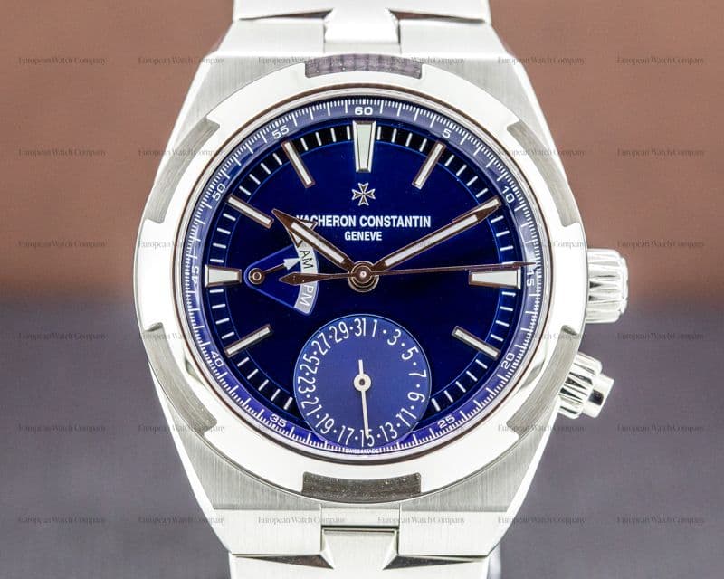 Vacheron Constantin Overseas Dual Time 7900V SS Blue Dial UNWORN