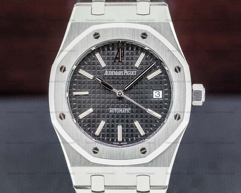 Audemars Piguet Royal Oak 15300ST Black Dial SS 39MM 