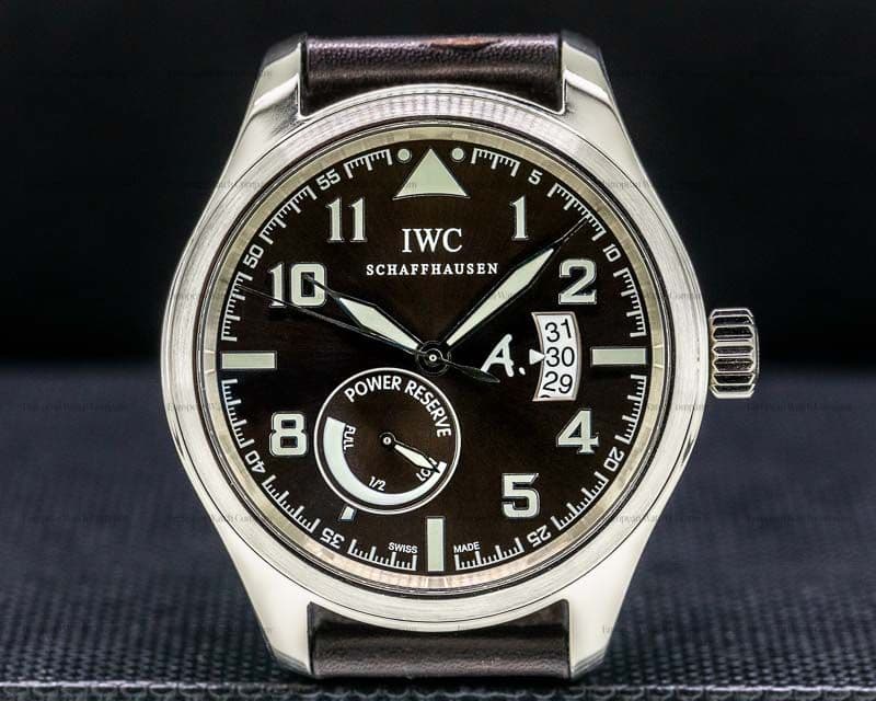 IWC Pilot Saint Exupery Power Reserve 18K White Gold Limited 