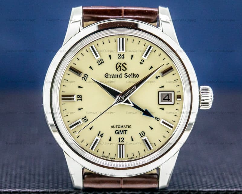 Grand Seiko Grand Seiko Automatic SBGM221 SS / Cream Dial GMT 2020