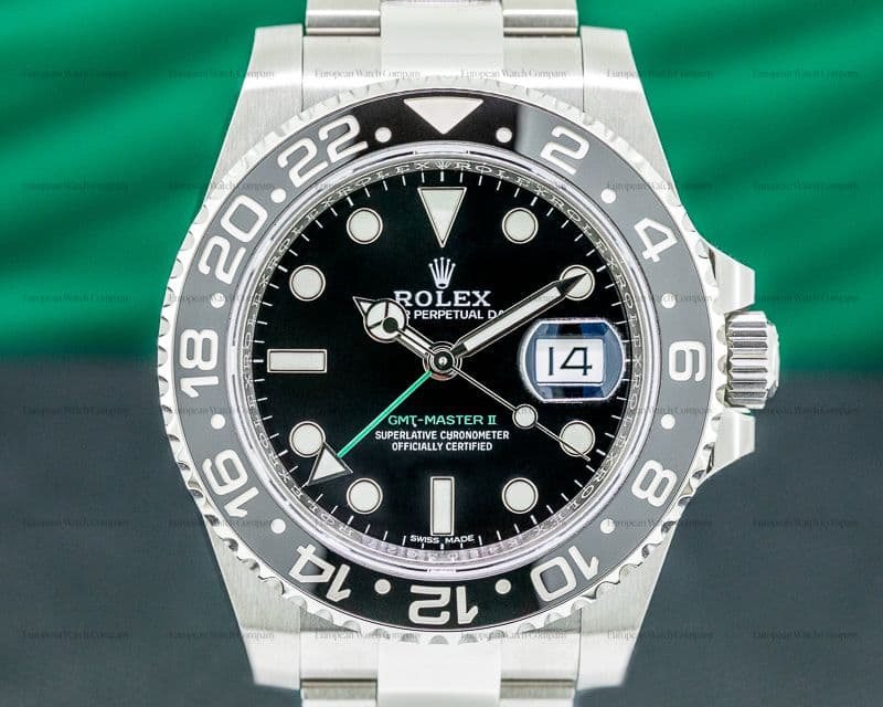 Rolex GMT Master II 116710LN Ceramic SS UNWORN
