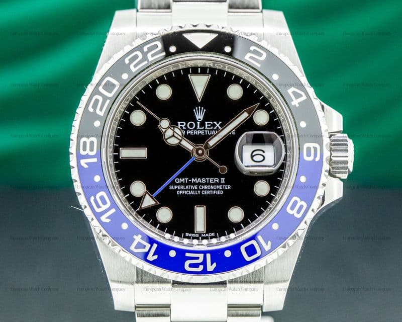 Rolex GMT Master II 116710 Ceramic "Batman" SS DISCONTINUED  
