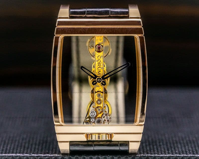 Corum Golden Bridge 18K Rose Gold FULL SET
