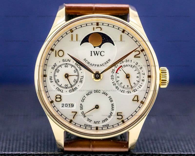 IWC Portuguese Perpetual Calendar II 18K Rose Gold 