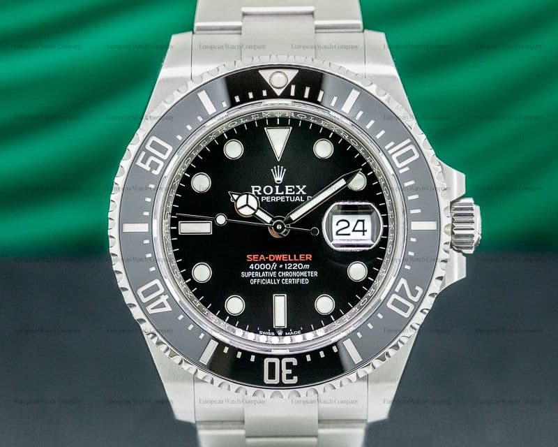 Rolex Sea Dweller 126600 RED 43MM SS UNWORN 2020