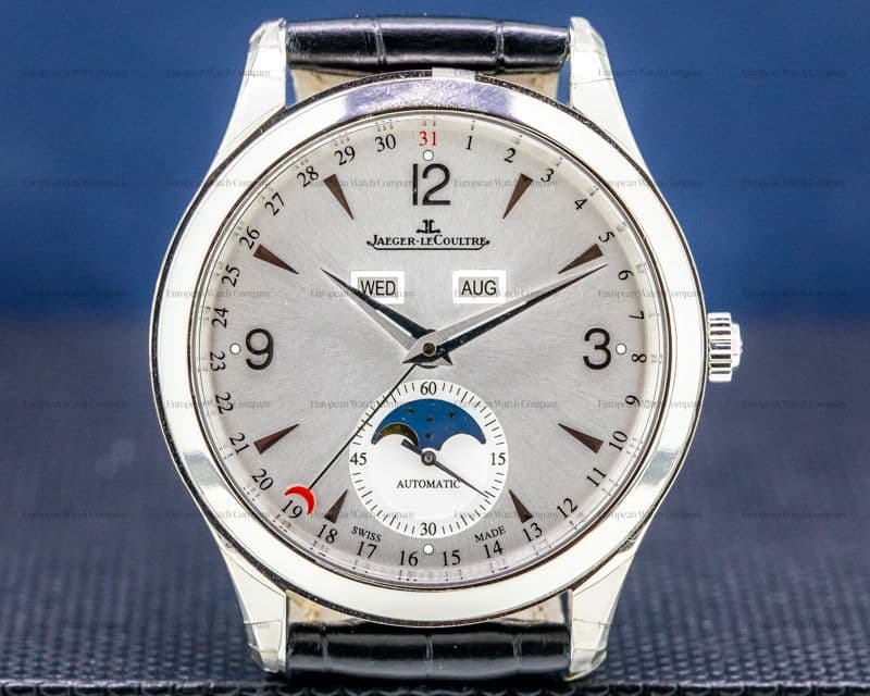 Jaeger LeCoultre Master Calendar SS Silver Dial