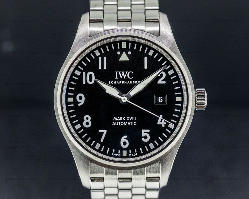 IWC Mark XVIII Black Dial SS / SS