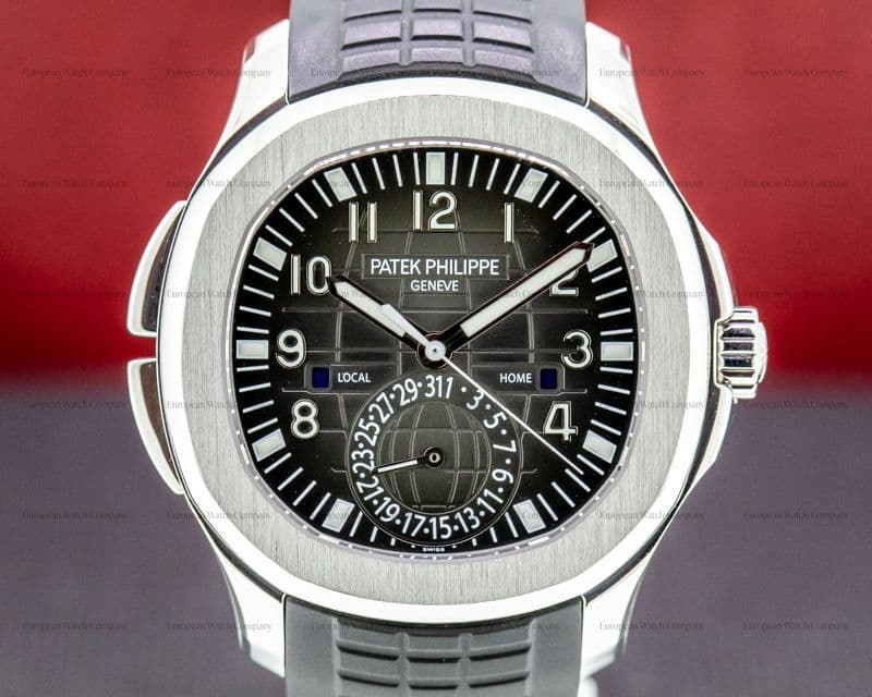 Patek Philippe Aquanaut 5164A Travel Time SS / Rubber 