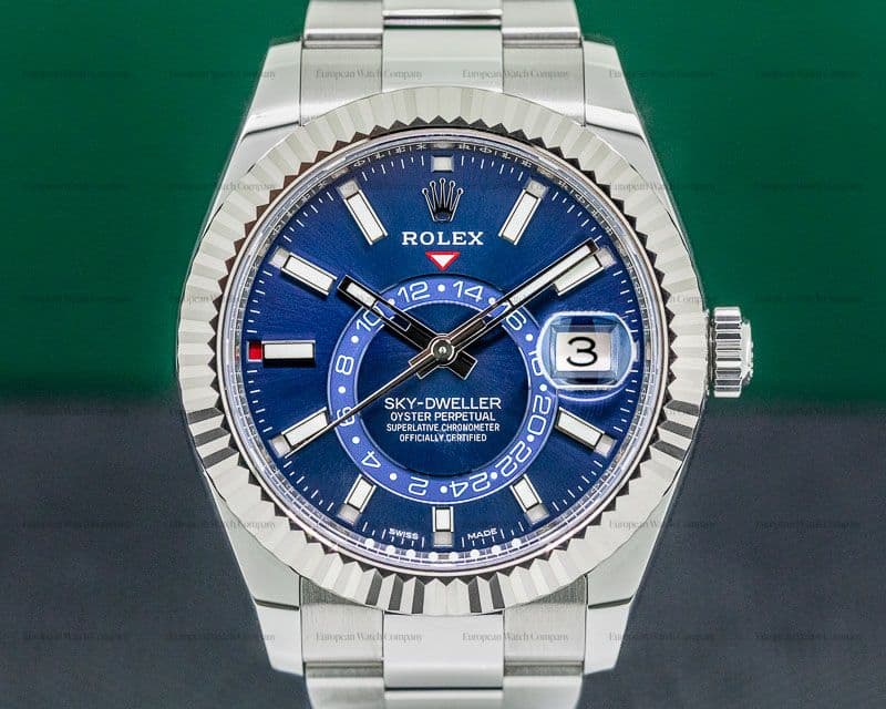 Rolex Sky Dweller 326934 Steel Blue SS / Bracelet 2019