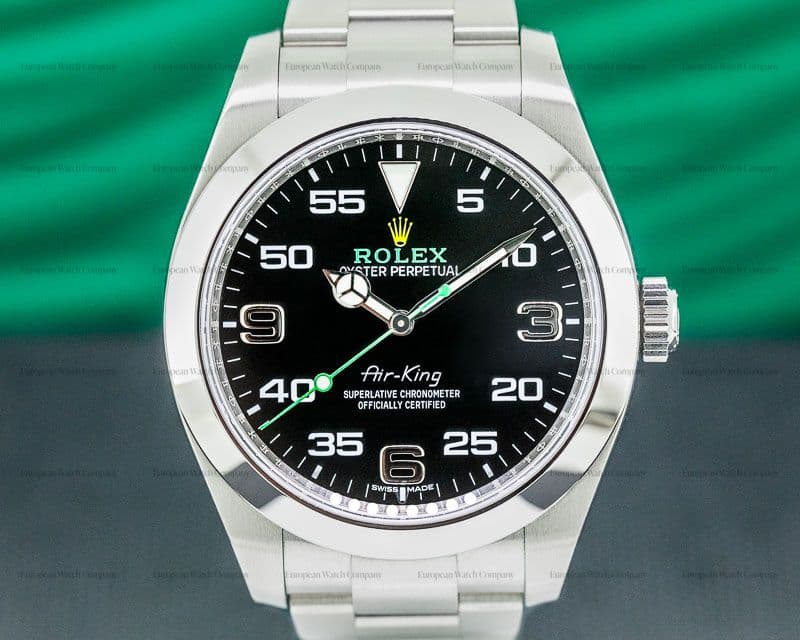 Rolex Air King 116900 Black Dial SS 2020 UNWORN
