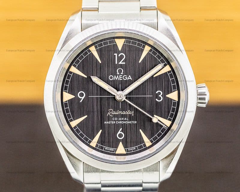 Omega Railmaster Master Chronometer SS Co Axial