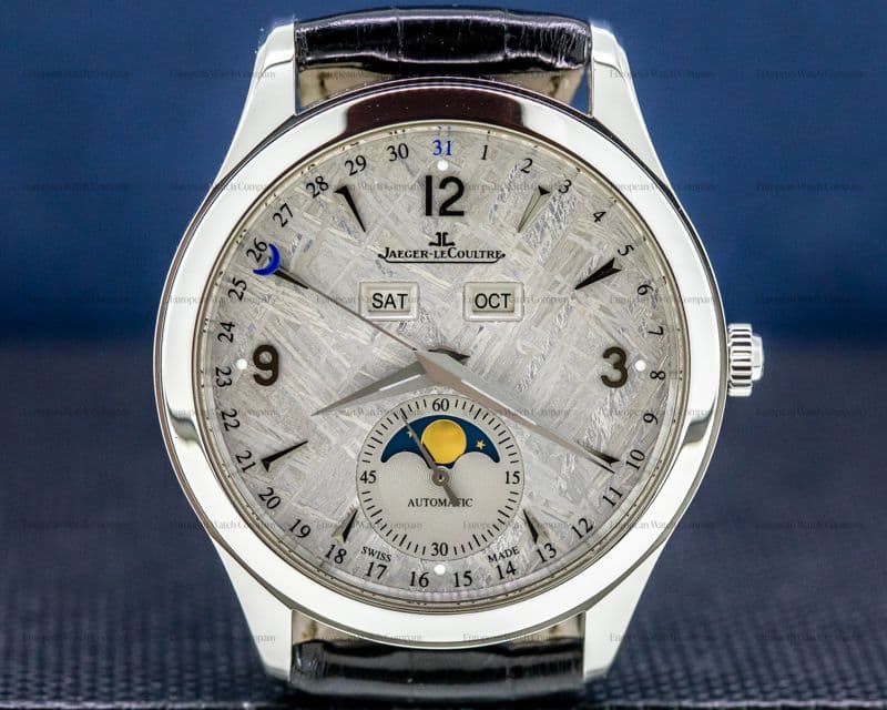 Jaeger LeCoultre Master Calendar Metorite Dial SS 